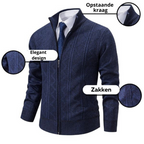 Gebreid herenvest – Noor