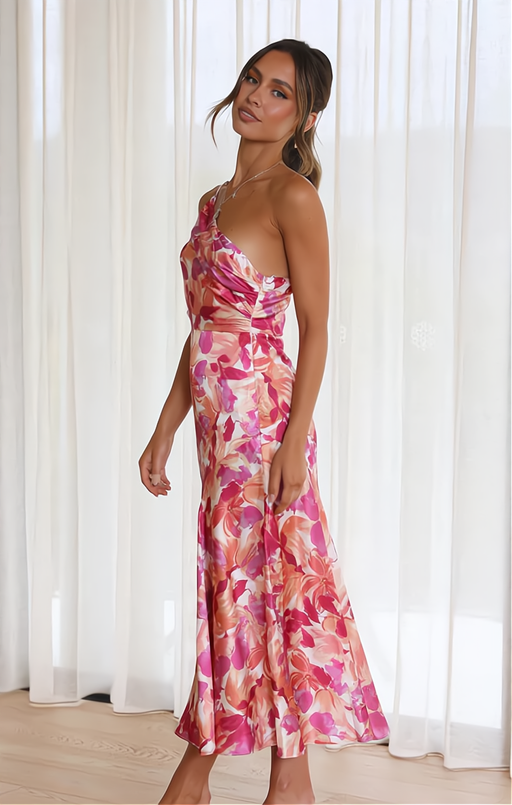Zomerjurk met bloemenprint — afbeelding 3