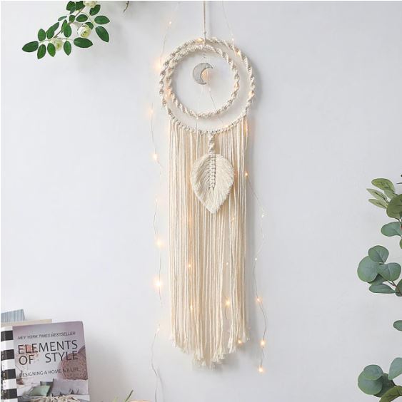 Muur macramé dromenvanger