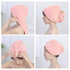 Sneldrogende haarhanddoek