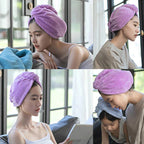Sneldrogende haarhanddoek