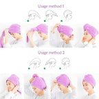 Sneldrogende haarhanddoek