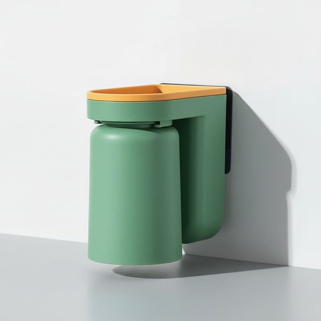 Magnetische hangende bechervorrichting