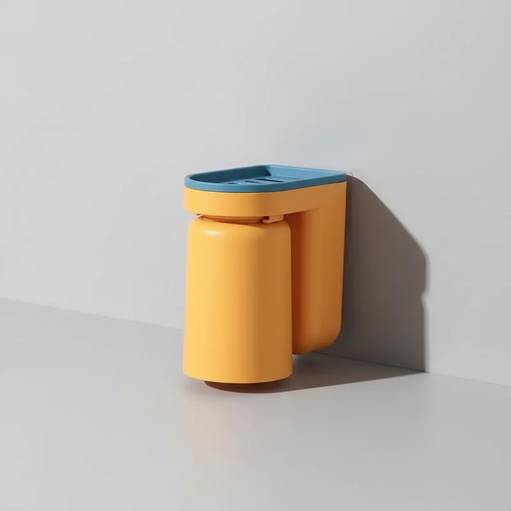 Magnetische hangende bechervorrichting