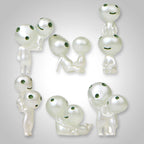 Lichtgevende spookfiguren, set van 20