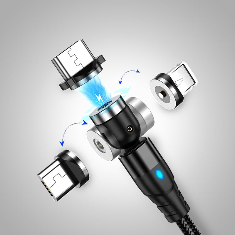 360° magnetische laadkabel