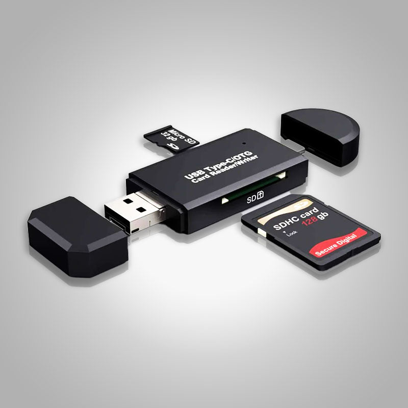 USB-C-geheugenkaartlezer MultiMemory Deluxe
