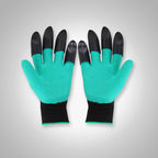 Handschoenen met pootmotief