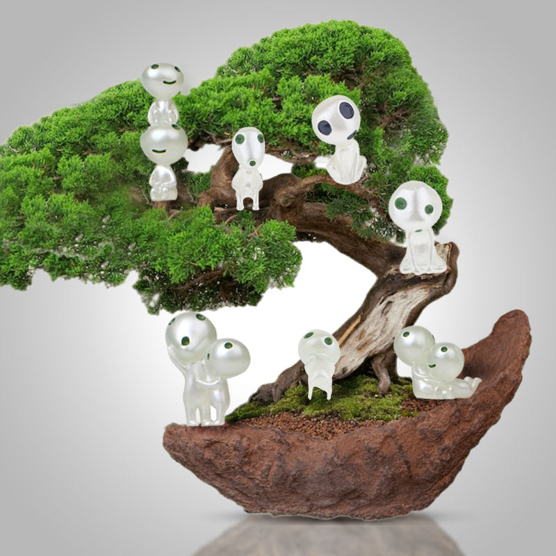 Lichtgevende spookfiguren, set van 20