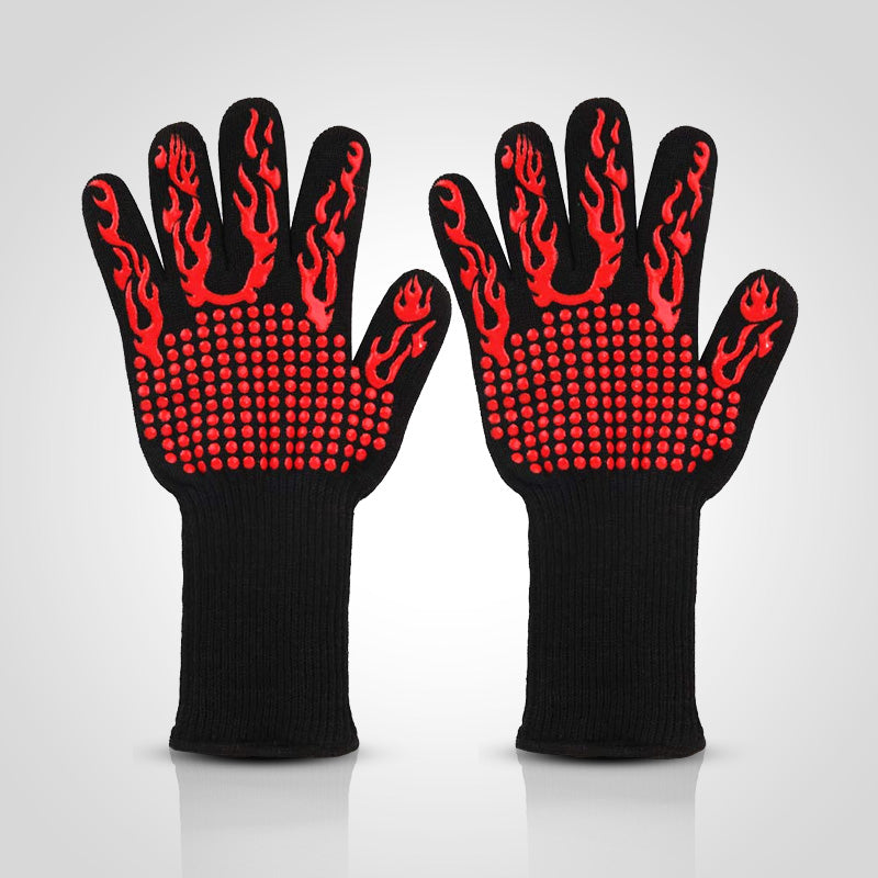 BBQ-handschoenen tegen hitte