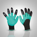 Handschoenen met pootmotief