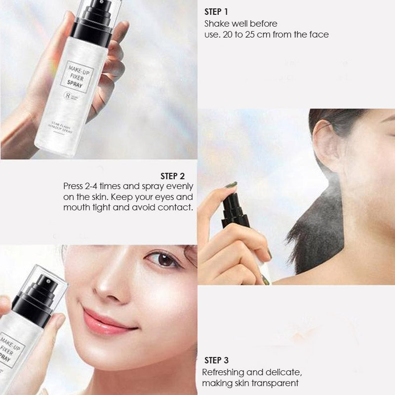Make up fixer spray