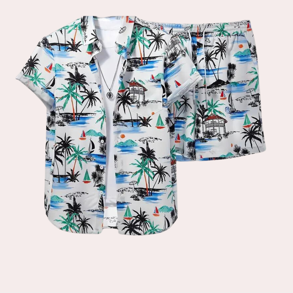 Luchtige zomer set voor heren – ademend & comfortabel