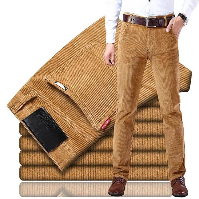Tijdloze corduroy broek voor mannen — afbeelding 2