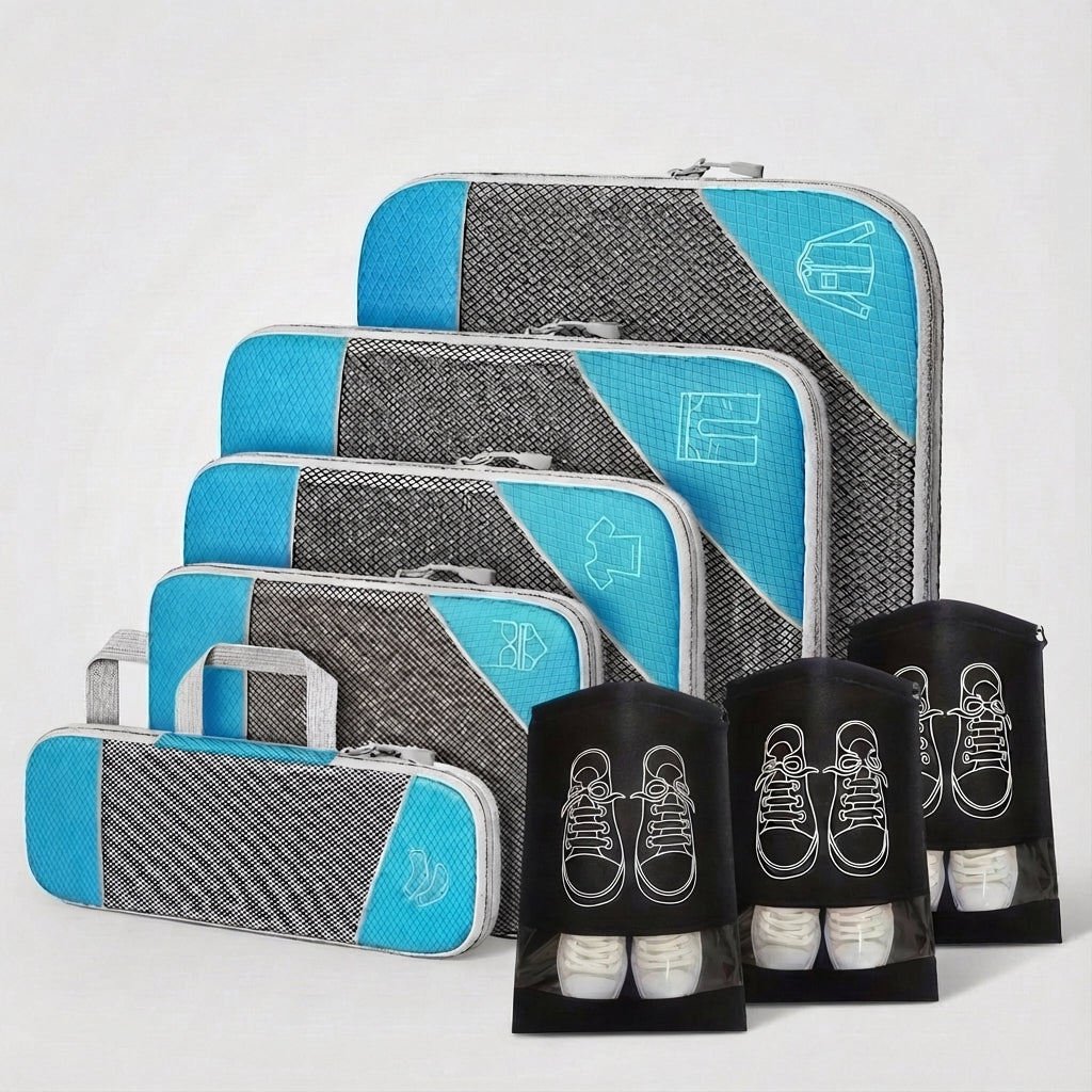 Meerdere maten packing cubes