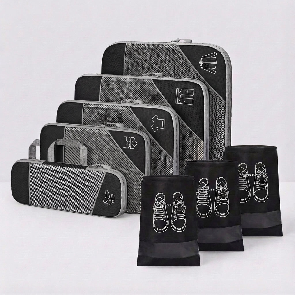 Meerdere maten packing cubes
