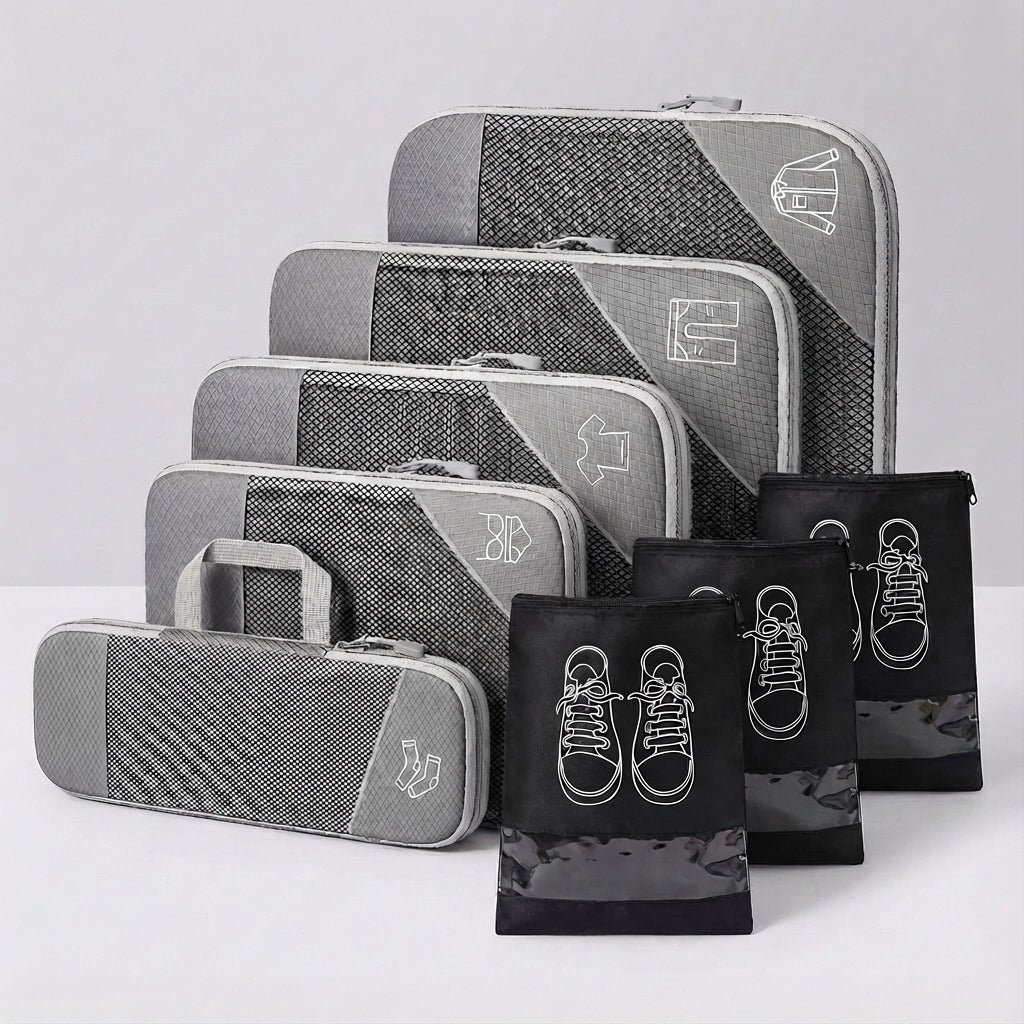 Meerdere maten packing cubes