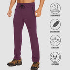 Stretch & sneldrogende heren outdoorbroek