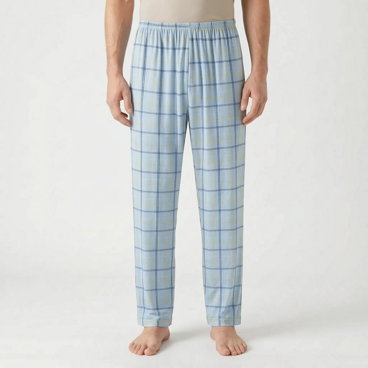 Heren geruite pyjamabroeken – Liva