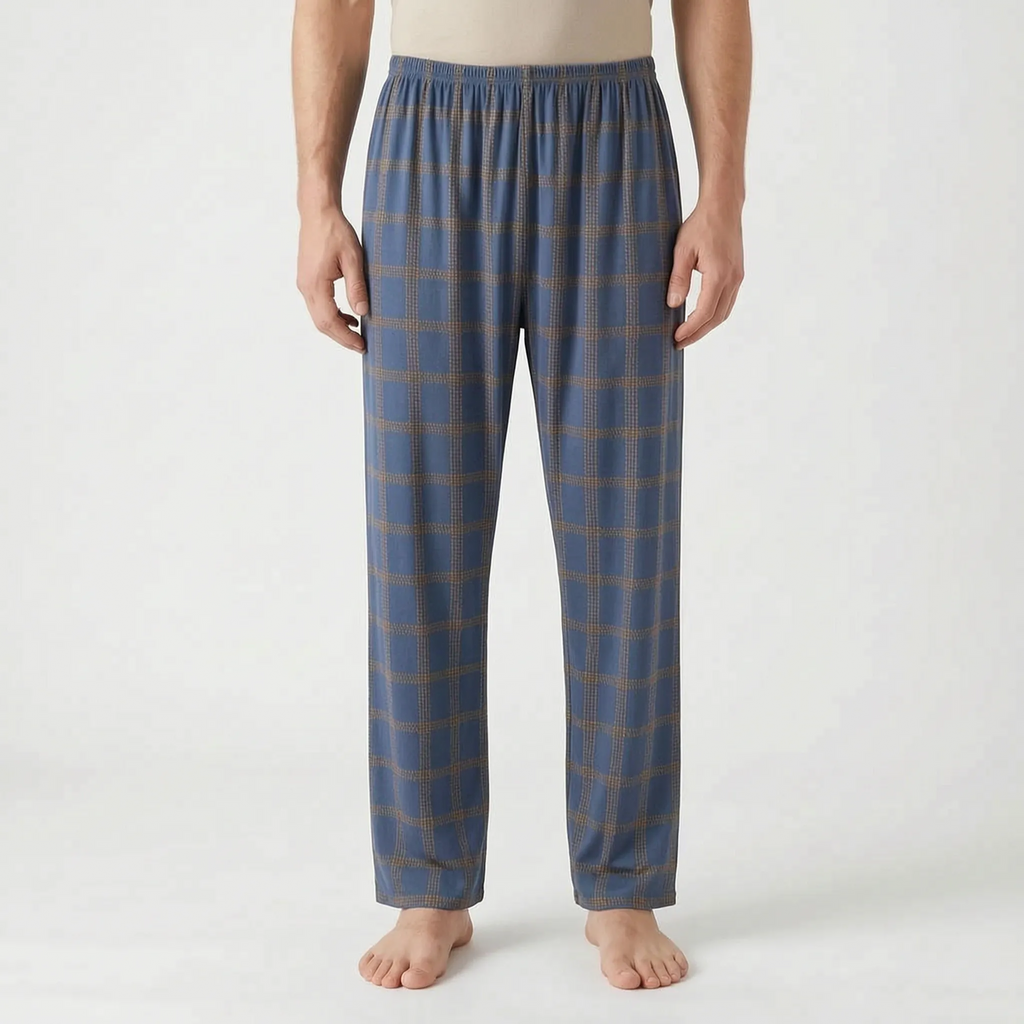Heren geruite pyjamabroeken – Liva