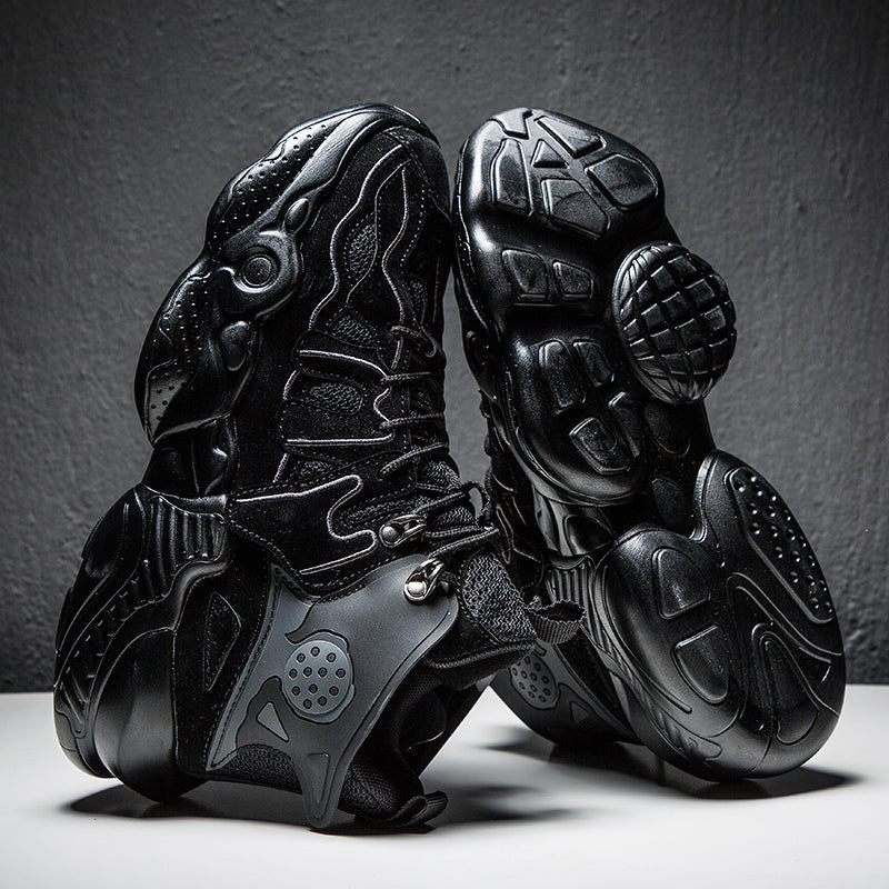 Heren kleurrijke hoge sneakers