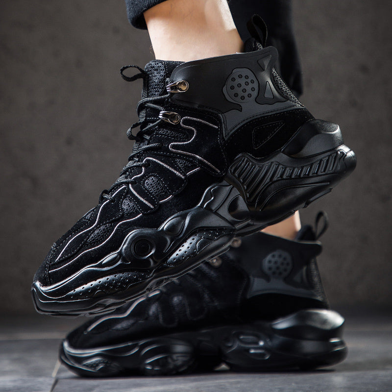 Heren kleurrijke hoge sneakers