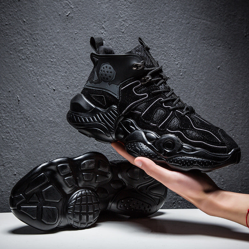 Heren kleurrijke hoge sneakers
