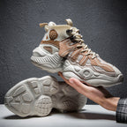 Heren kleurrijke hoge sneakers