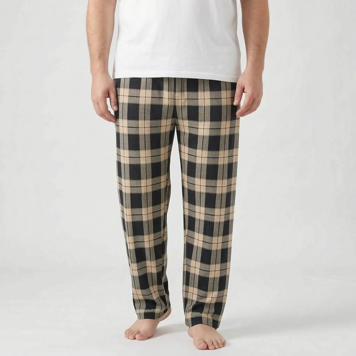 Heren geruite pyjamabroeken – Noor