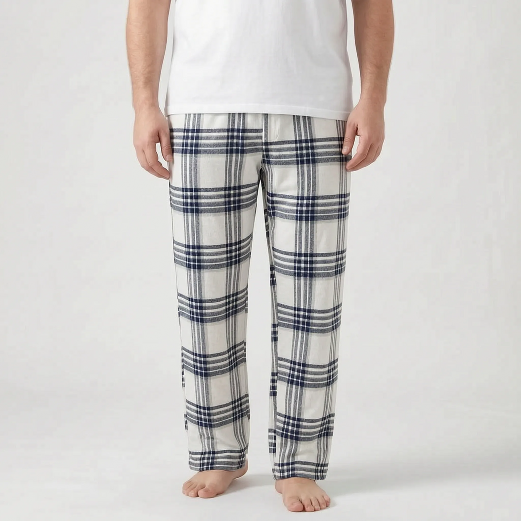 Heren geruite pyjamabroeken – Noor