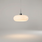 Metaal-glas designlamp