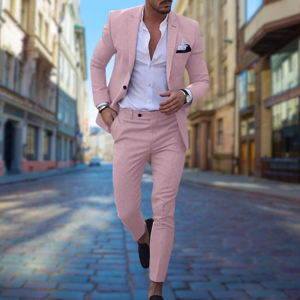 Stijlvol slim fit herenpak
