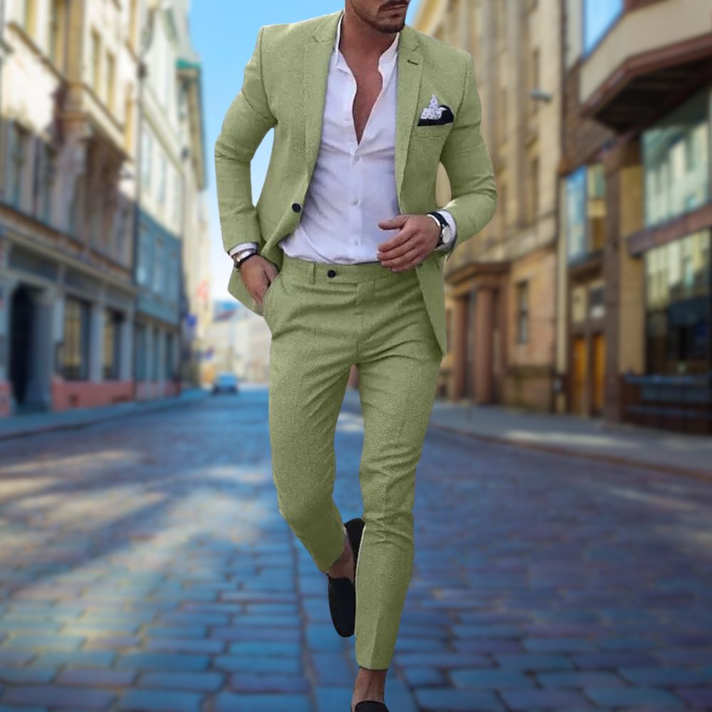 Stijlvol slim fit herenpak