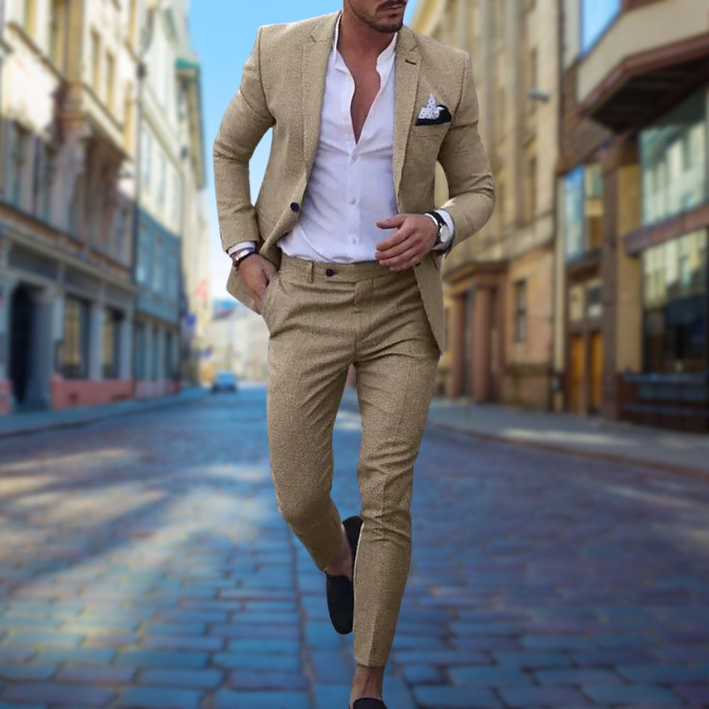 Stijlvol slim fit herenpak