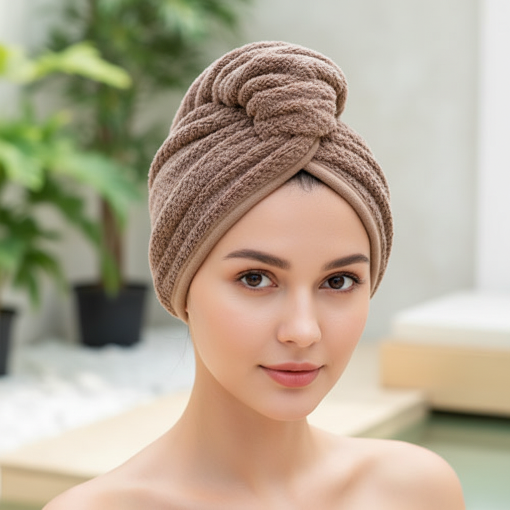 Mikrofiber haarhanddoek