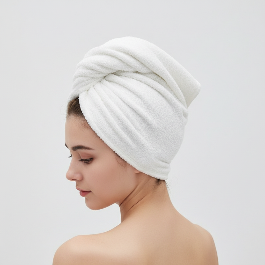 Mikrofiber haarhanddoek