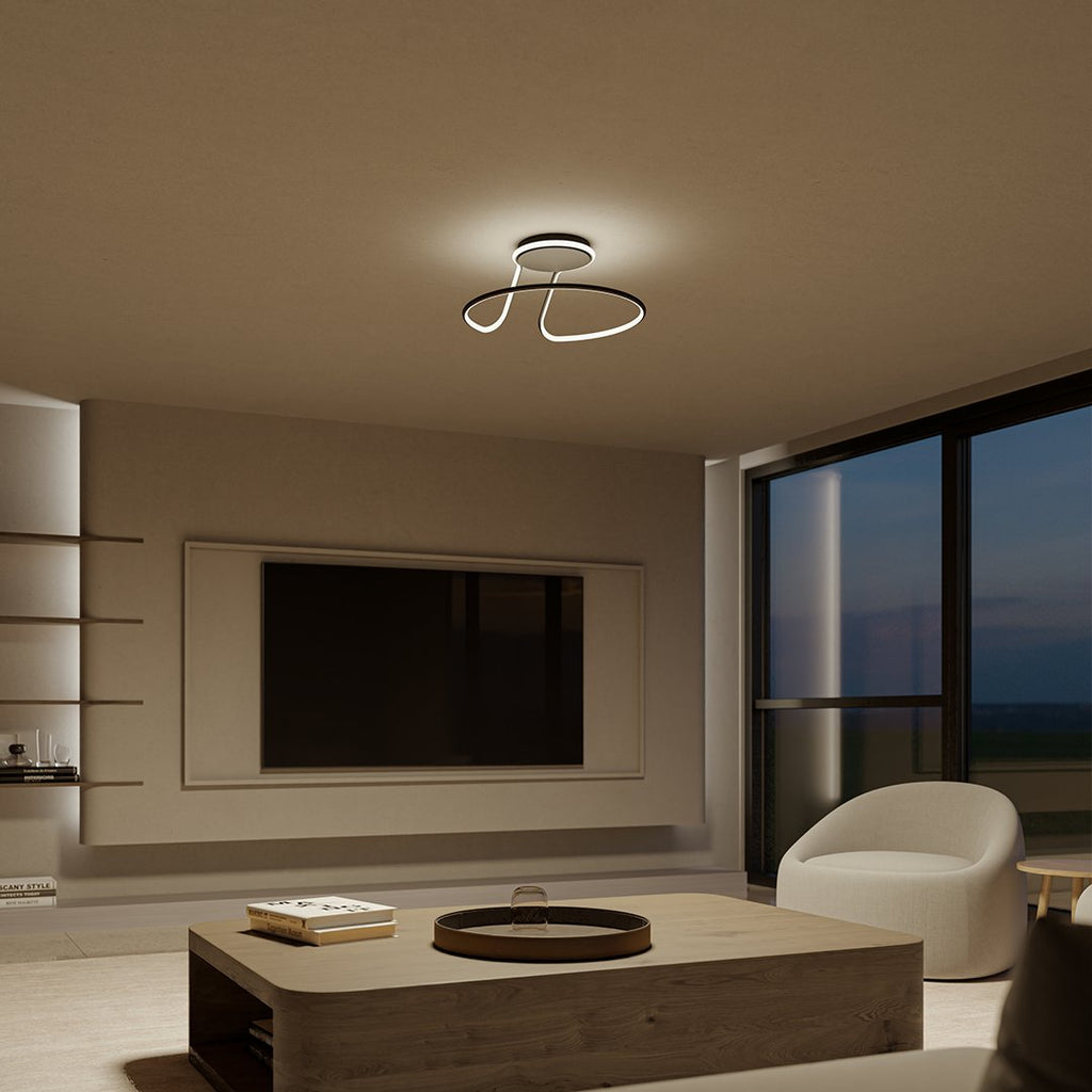 Minimalistisch-moderne plafondlamp
