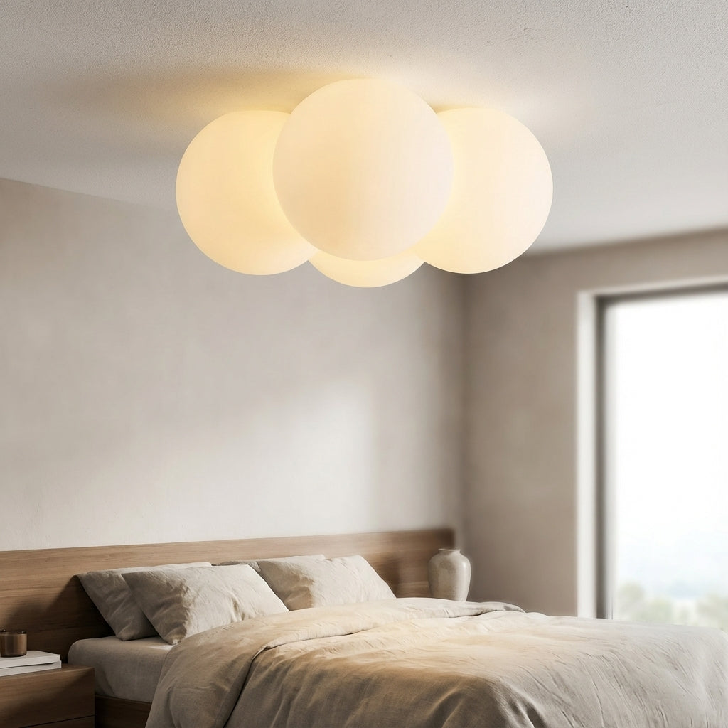 Minimalistische cloud-plafondlamp