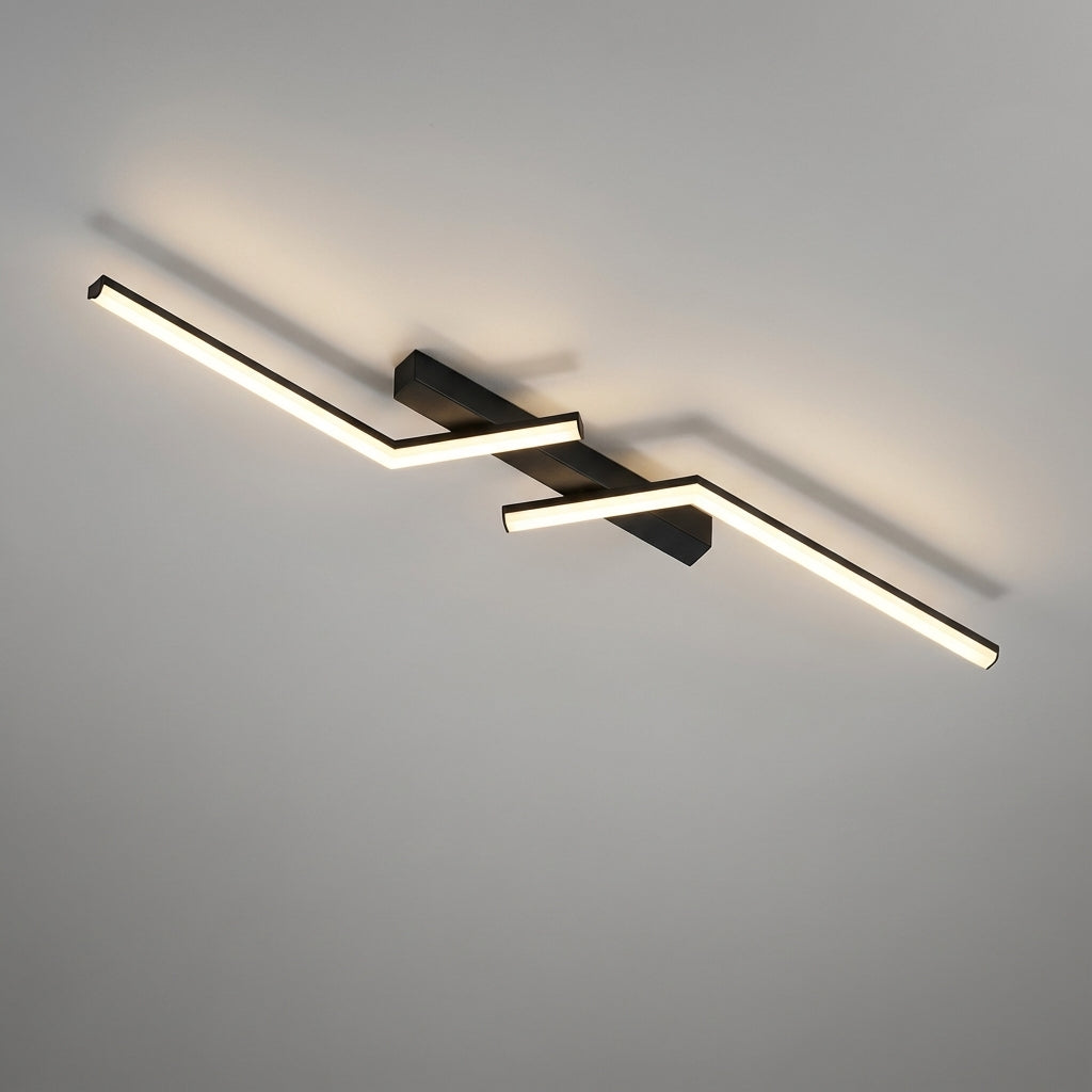 Minimale lineaire plafondverlichting