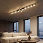 Minimale lineaire plafondverlichting