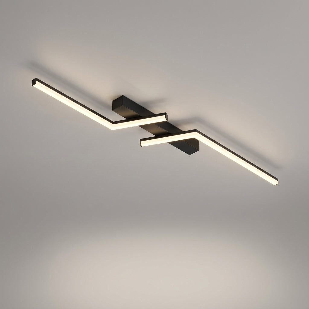 Minimale lineaire plafondverlichting