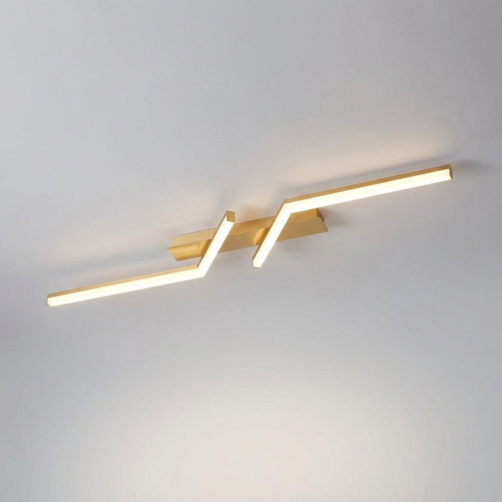 Minimale lineaire plafondverlichting