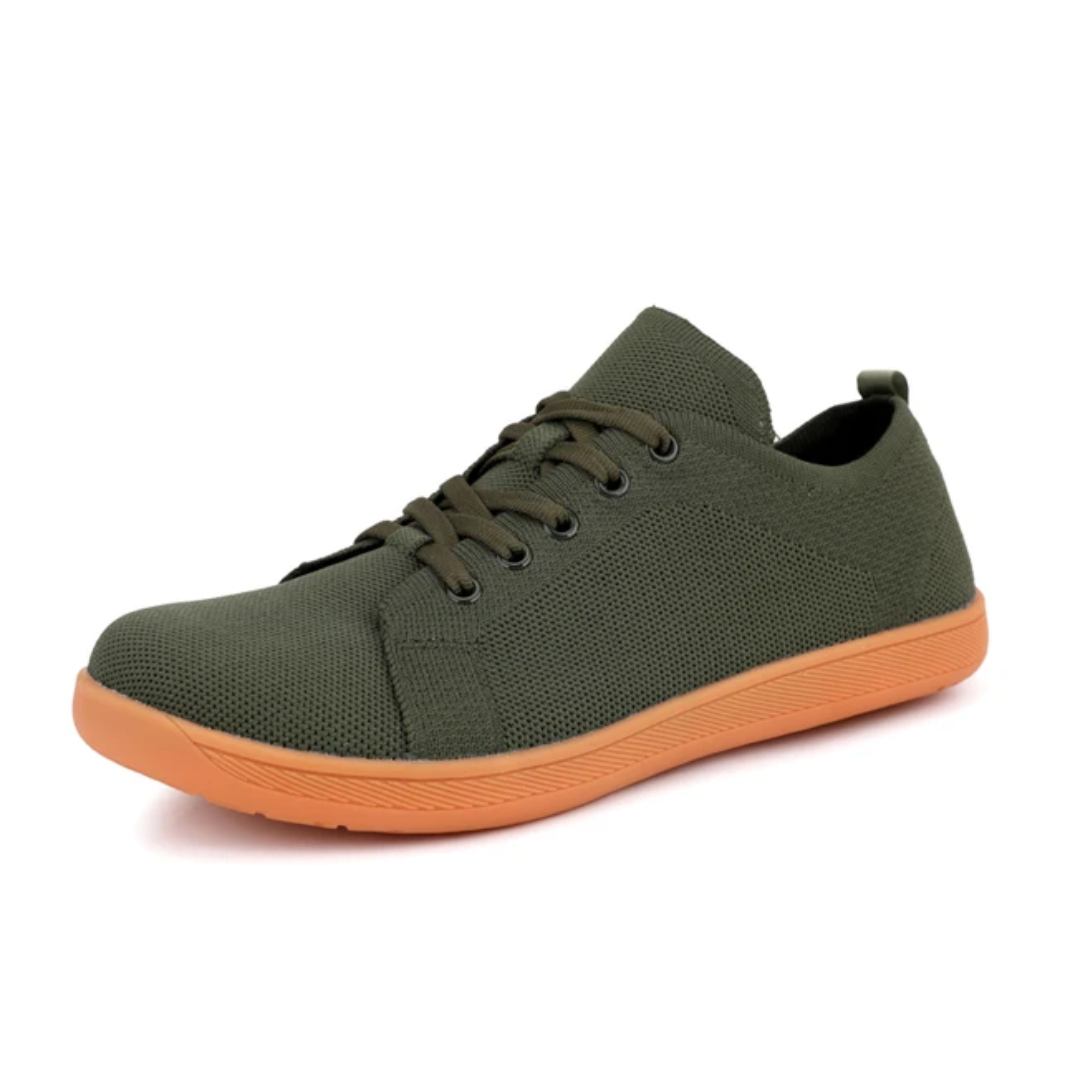 Minimalistische barefoot-sneaker met platte zool