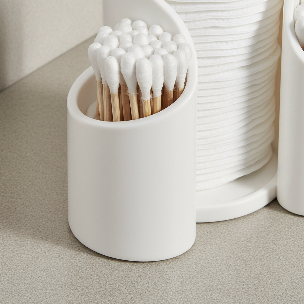 Minimalistische badkamerorganisatie — afbeelding 3