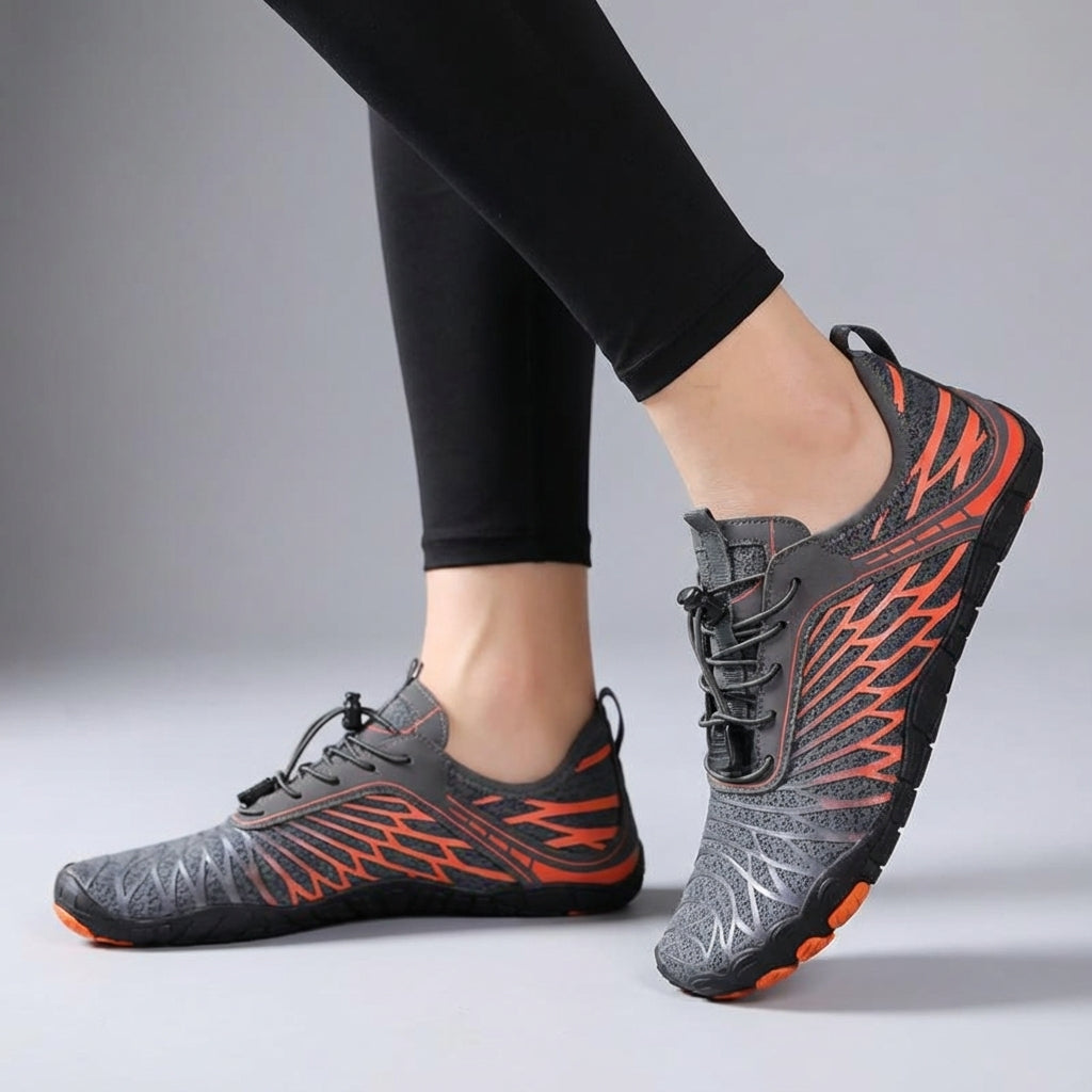 Minimalistische blotevoetschoenen van mesh — afbeelding 16