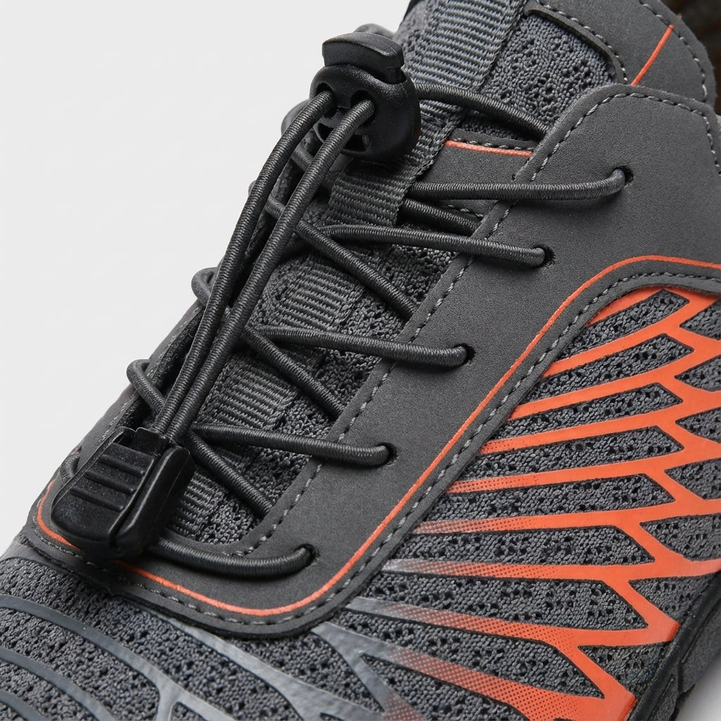 Minimalistische blotevoetschoenen van mesh