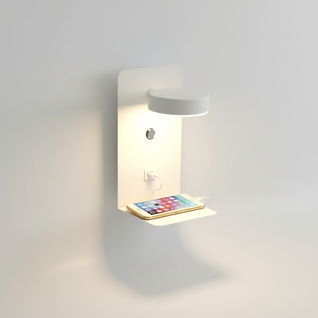 Minimalistische led-wandlamp