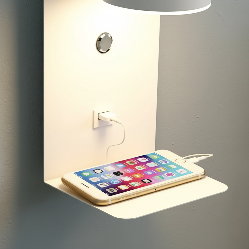 Minimalistische led-wandlamp