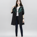 Middellange trenchcoat