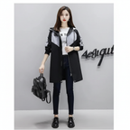 Middellange trenchcoat